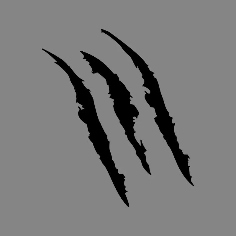 Claw marks