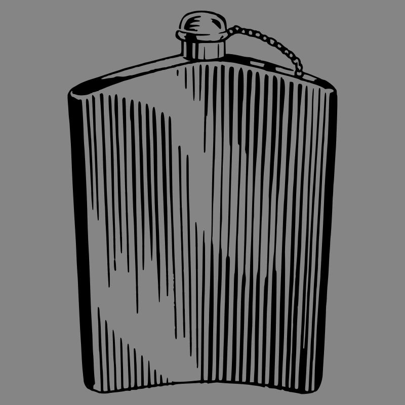 Flachmann Schnaps Flasche Geschenk Geschenkidee