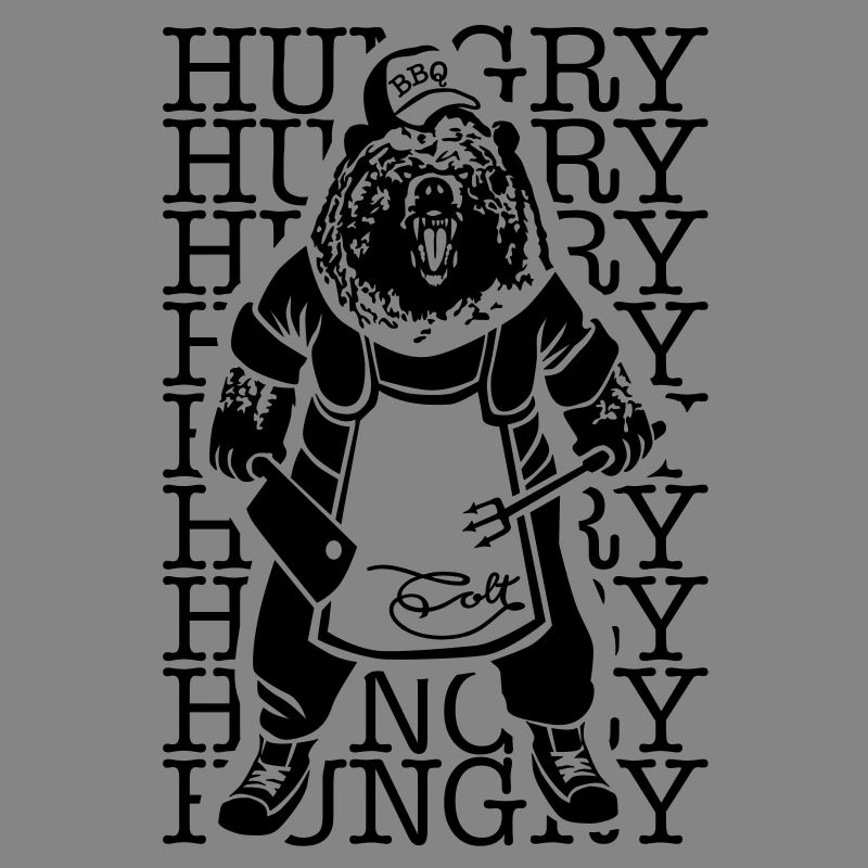 Hungry Barbecue Bear