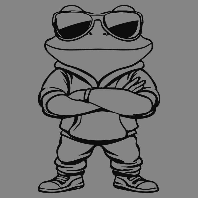 Frog Comic Sunglasses
