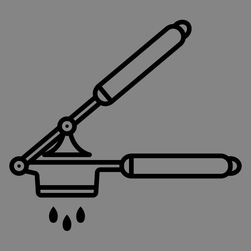 Knoblauch Presse oder Spätzle Presse