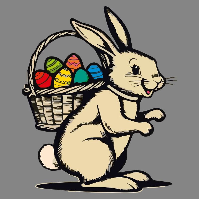 Retro Easter Bunny