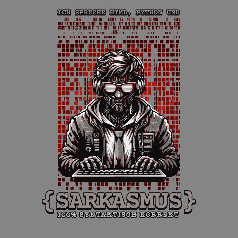 I speak HTML, Python and sarcasm