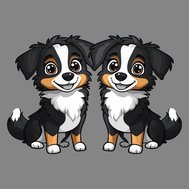 Australian Shepherd Dog Comic