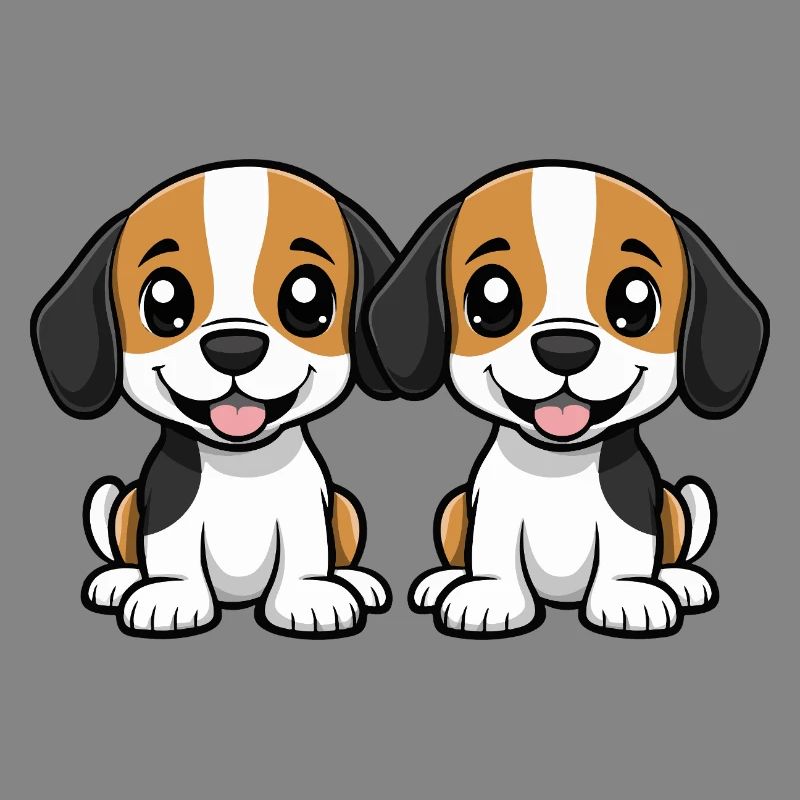 Beagle Hund Comic