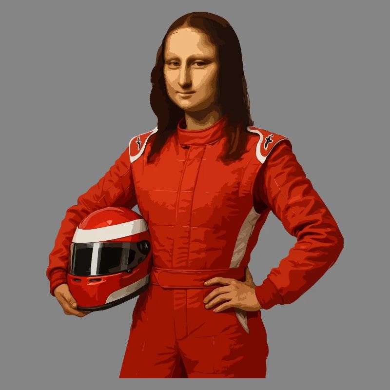 Mona Lisa F1 driver