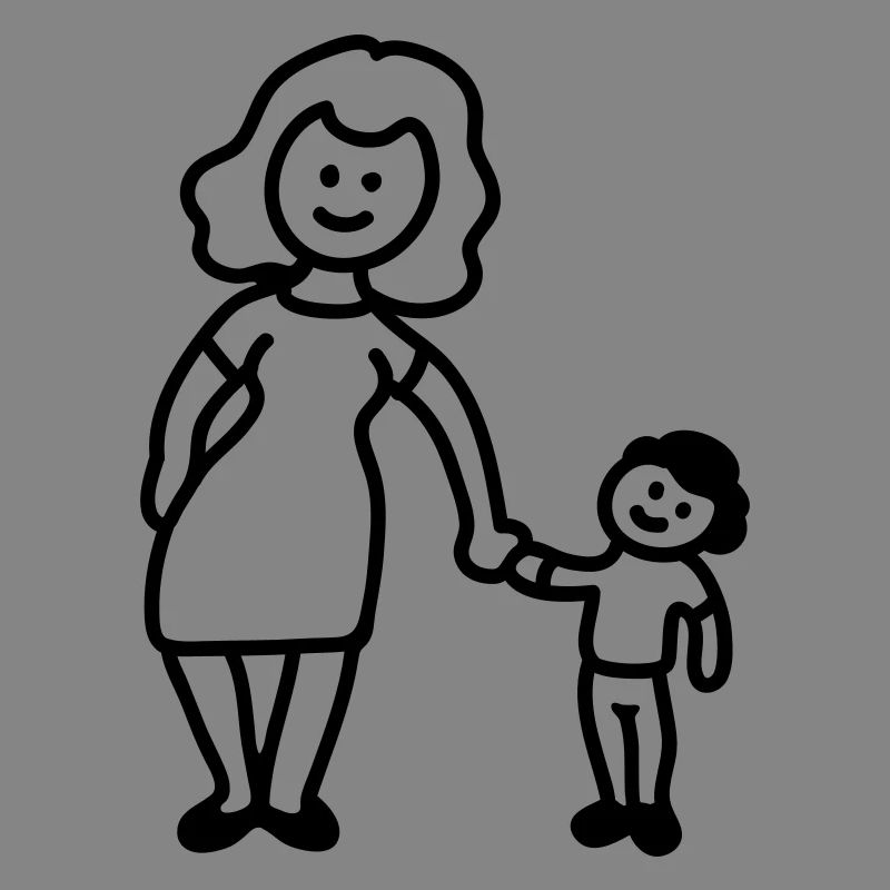Mutter / Oma + Kind - Line