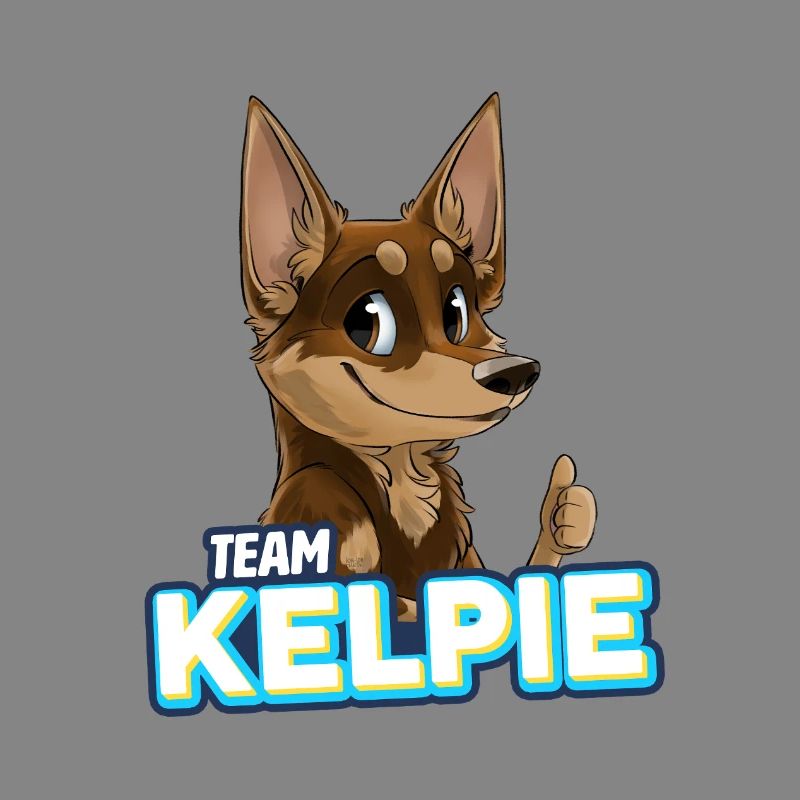 TEAM Kelpie - Chocolate & Tan