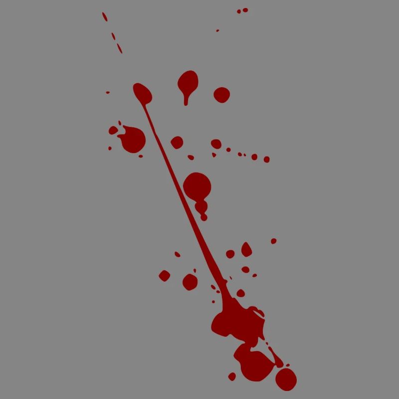 Blood splash splatter halloween