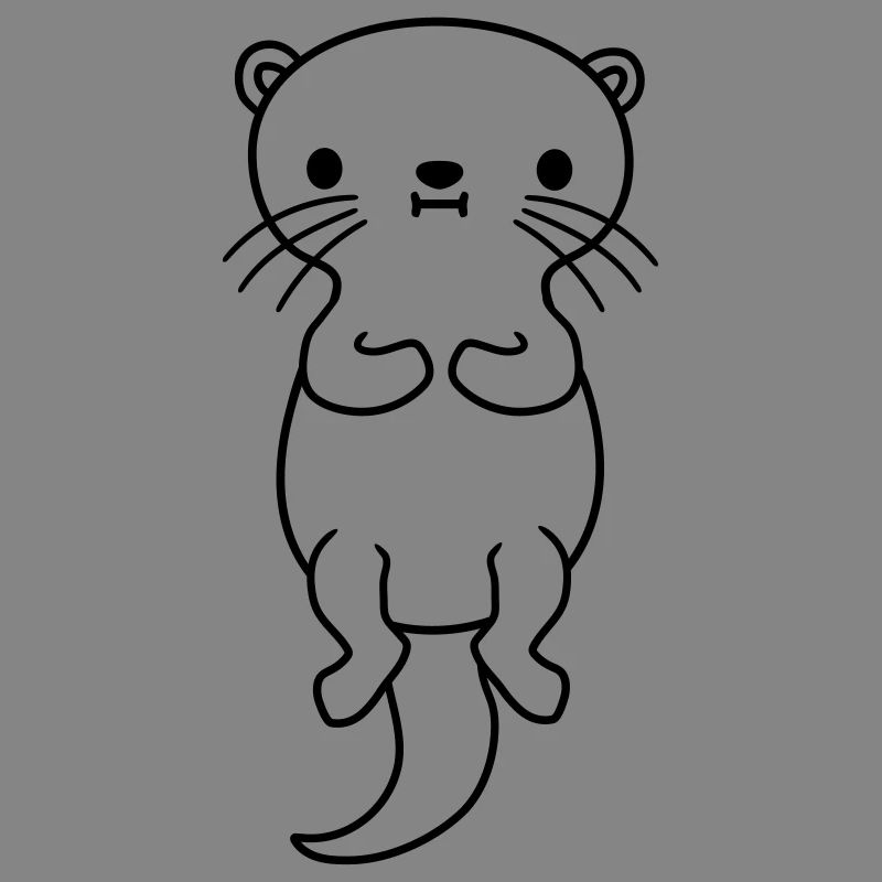 marder nice floating otter