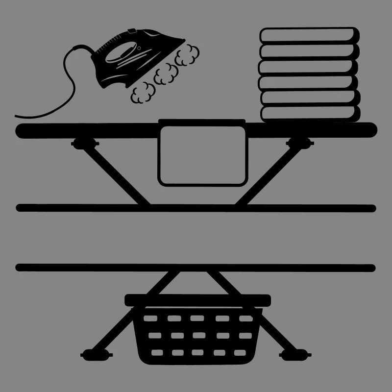 Steam iron iron paste and text banner