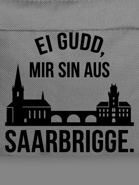 Saarbrücken Spruch Silhouette