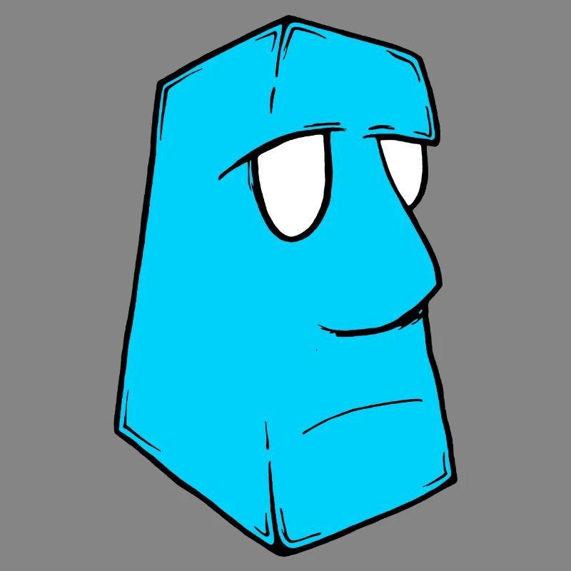 Moai Structure Blue