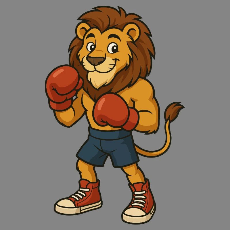 Lion Boxer