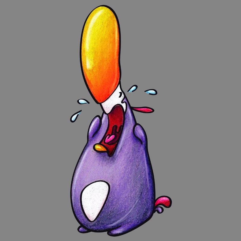 plärrender pinguin
