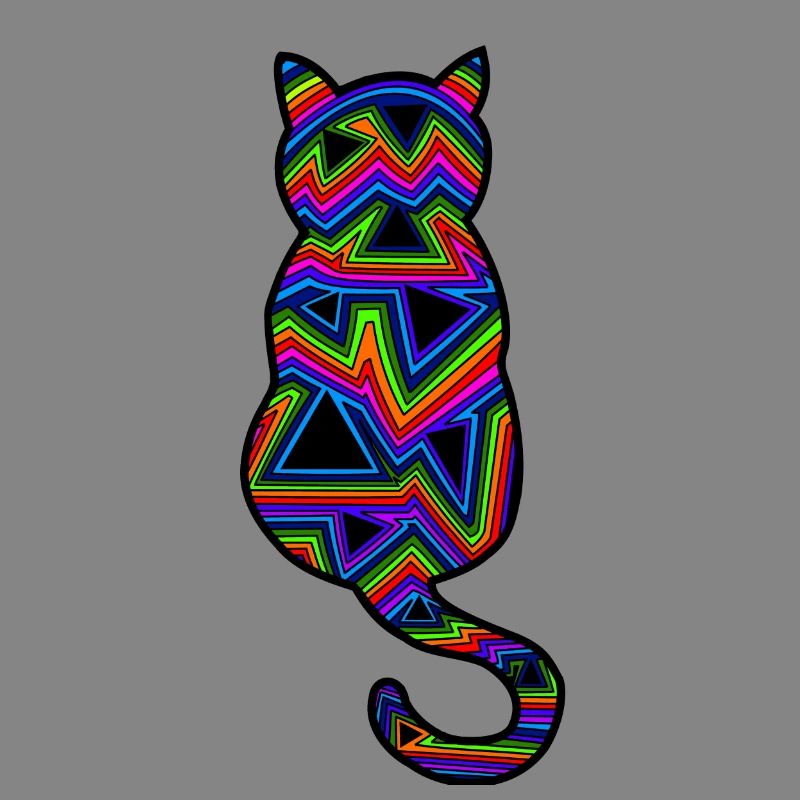 Psychedelic Cat