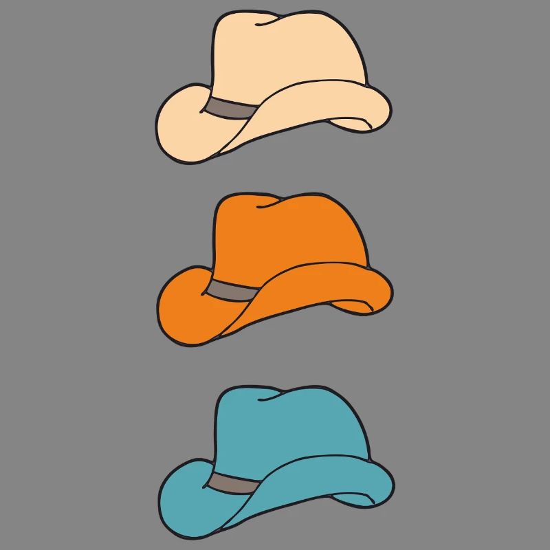 Three hats