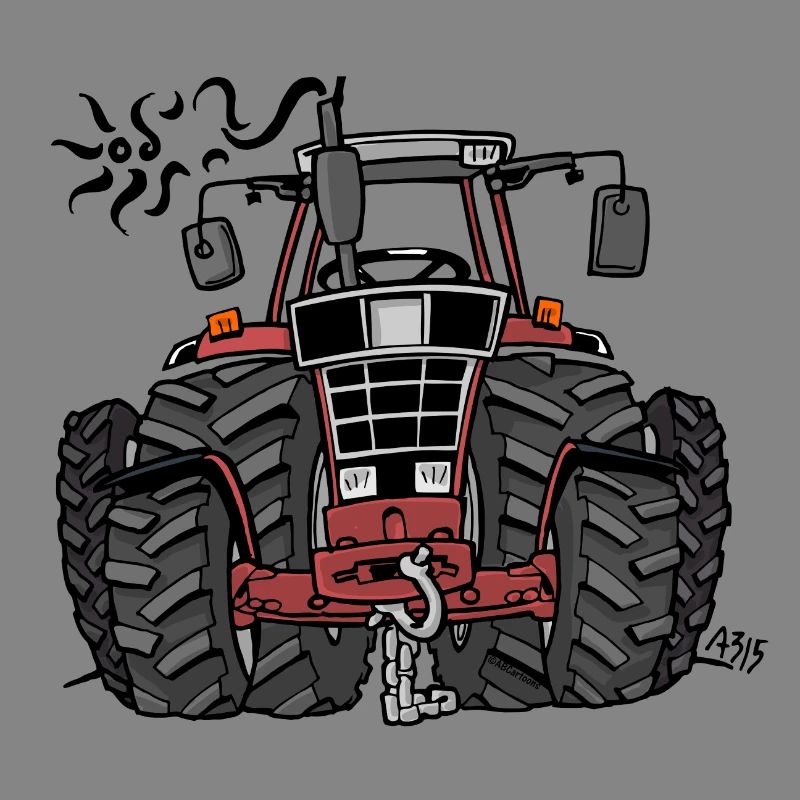 0097 Roter Traktor
