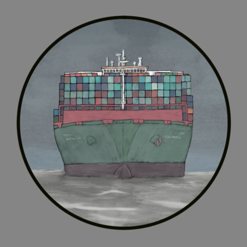 container ship