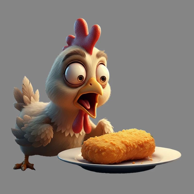 Poulet Mécontent