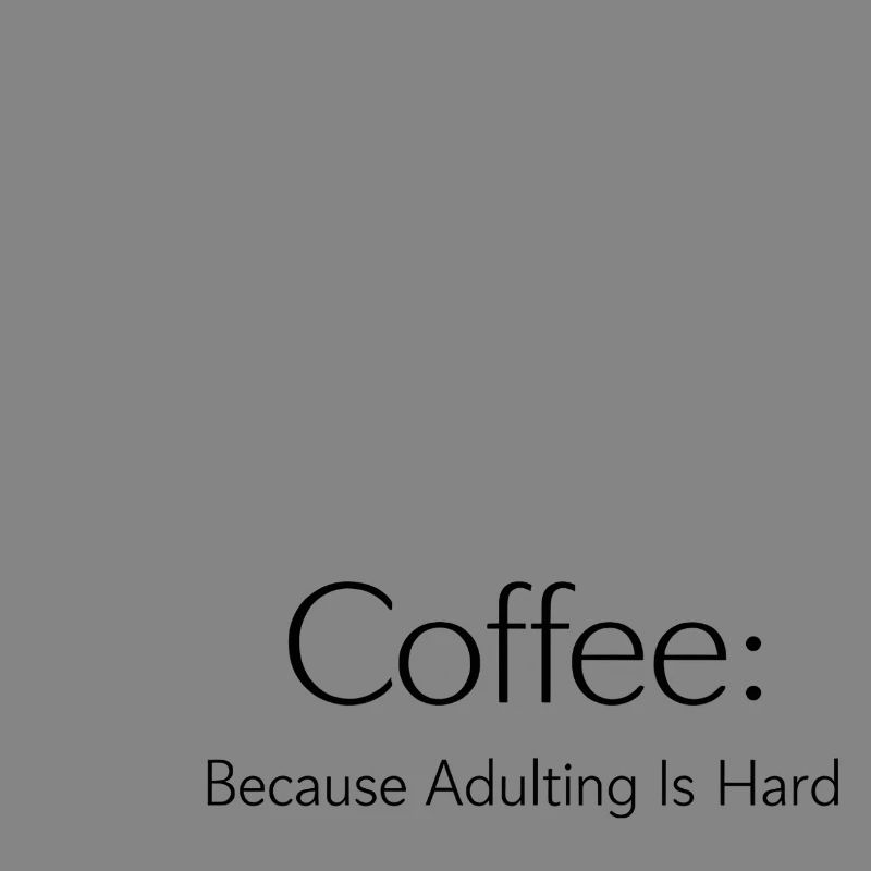 Coffee Because Murder Is Wrong