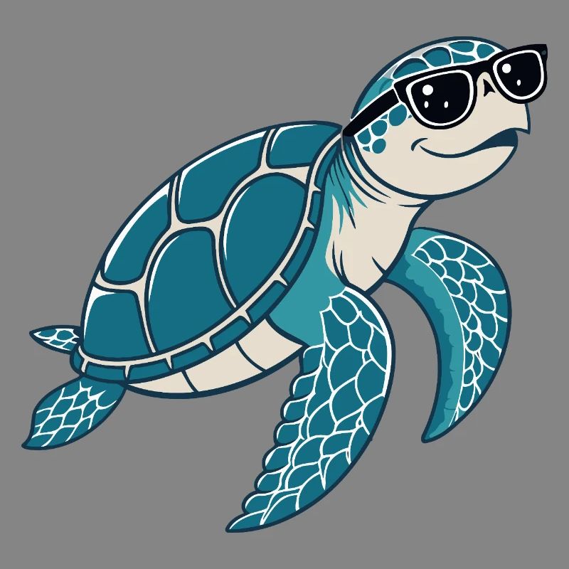 Turtle chic eyeglasses