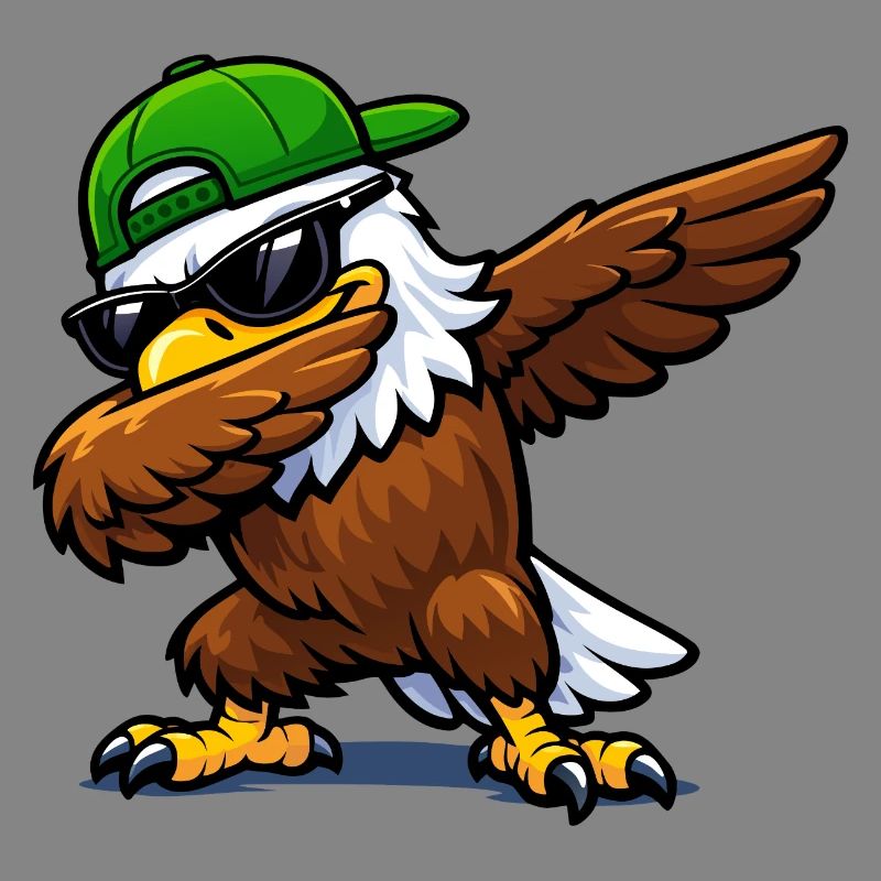 Dabbing Eagle