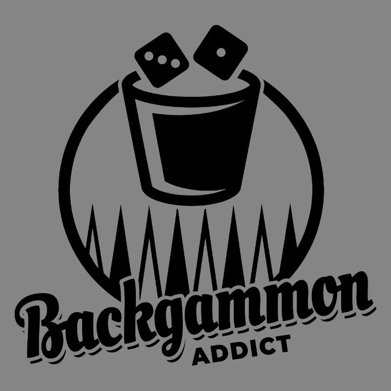 Backgammon Addict | Board Game | Gift