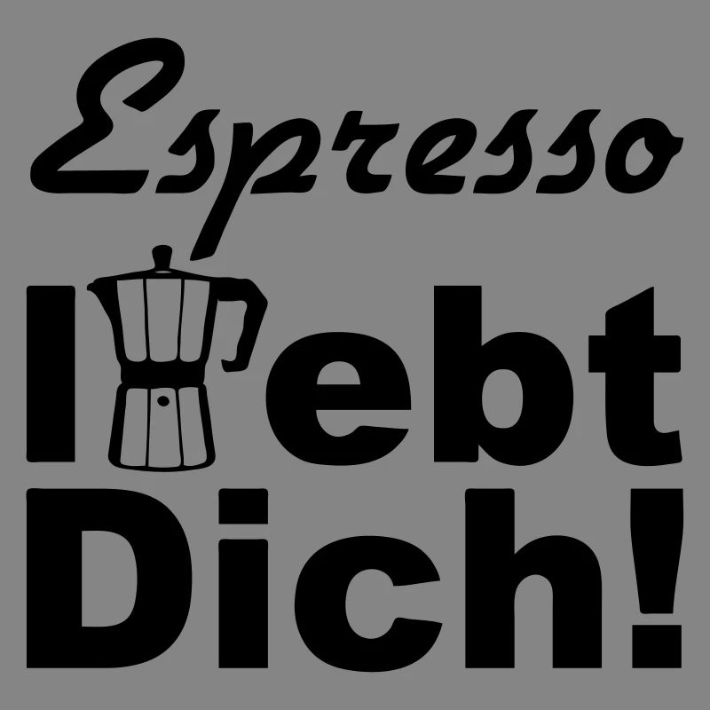 Espresso Kaffee Spruch lustig Geschenk
