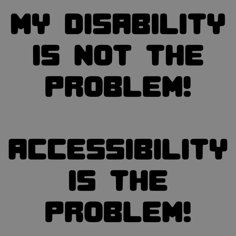 Meine Behinderung ist nicht das Problem #