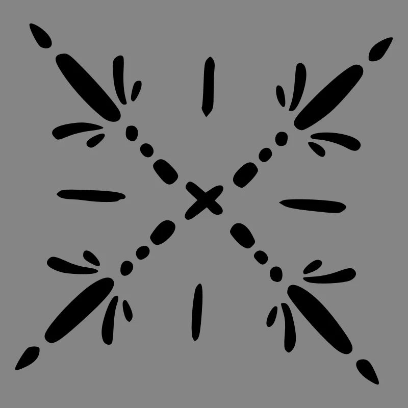 Mandala flocon de neige