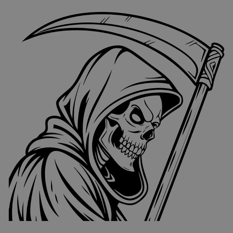 Reaper Design Sensenmann mit Sense