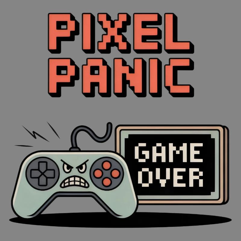 Pixel Panic – Game Over Rage Modus