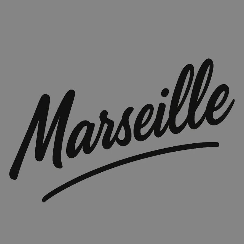 Marseille Script Schwung