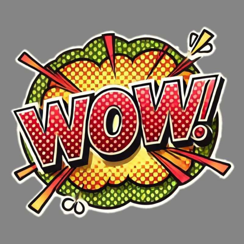 Pop Art Explosion Wow Design