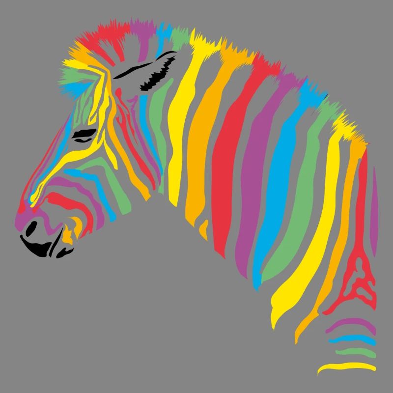 rainbow zebra
