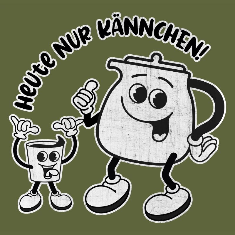 Heute nur Kännchen. Wird ein harter Tag – RETRO