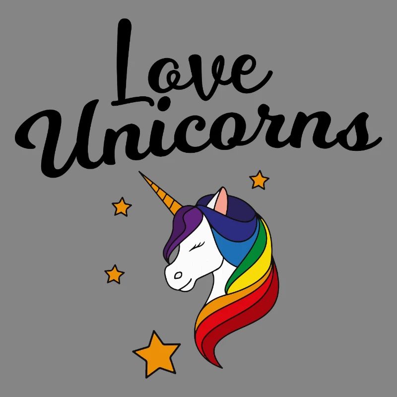 Regenbogen Einhorn Sternenzauber