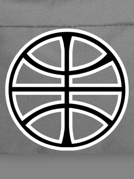 Stilisches Basketball Design
