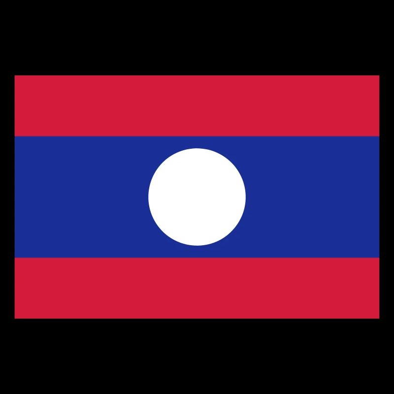 Laos flag / Drapeau Laos
