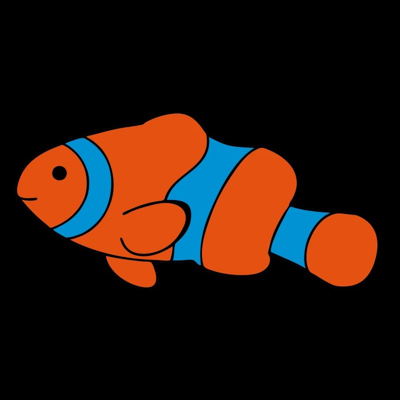 Clown Fish Drawing