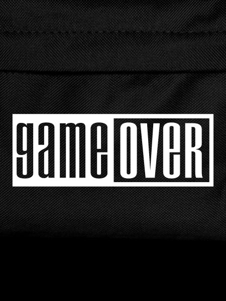 game over outline
