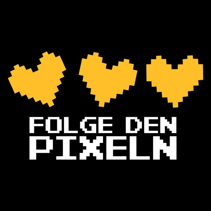 Folge den Pixeln! 8-Bit Retro