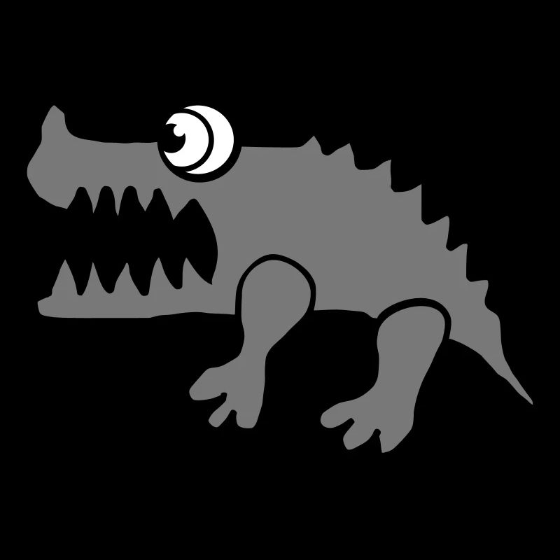 Krokodil (individuelle Farbänderung)