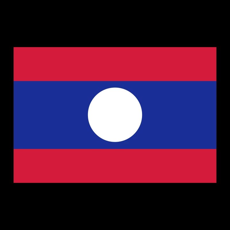 Laos - drapeau
