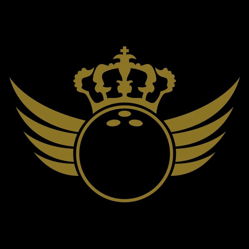 Bowling Ball Wings Blazon