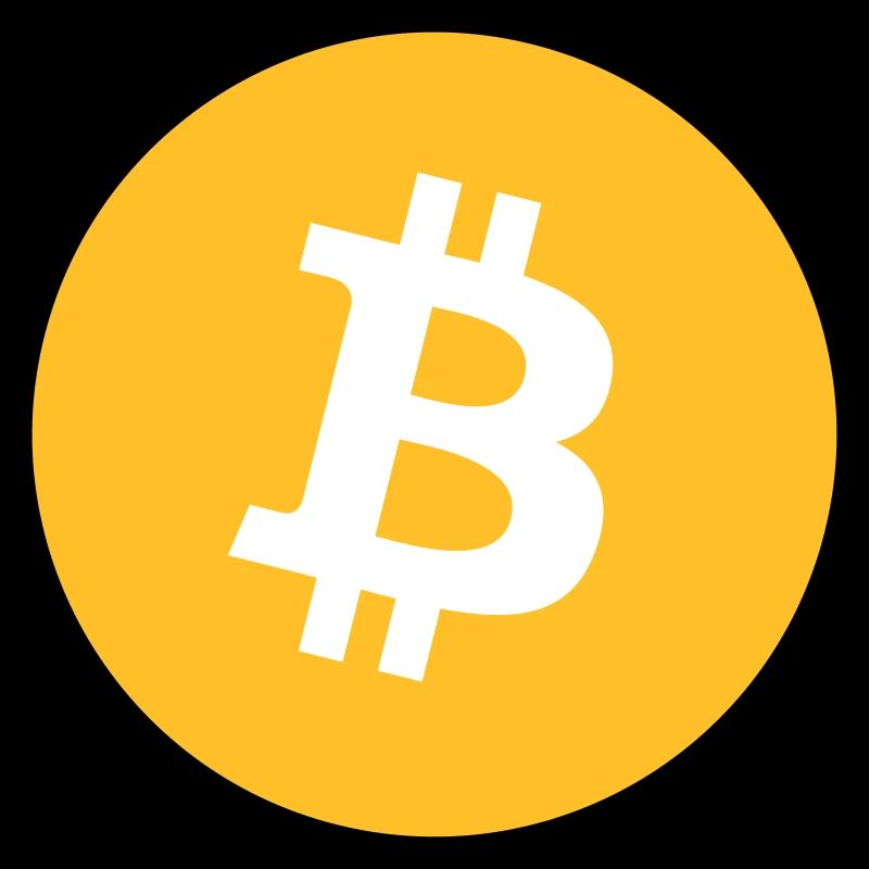 Bitcoin Logo Round Coin