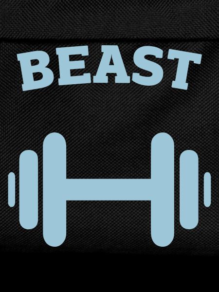 Beast. Paar. Gym. Heben