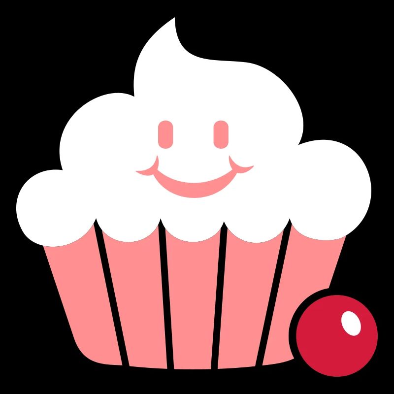 gâteau heureux / heureuse muffin (3c)