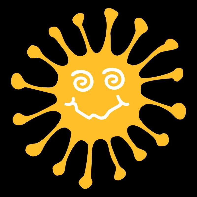 lächelnde Sonne